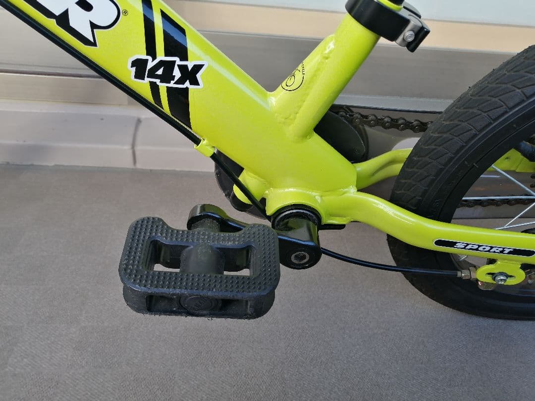 STRIDER 幼児用自転車 14x ライムイエロー