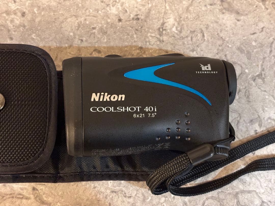 【美品】Nikon COOLSHOT 40i ゴルフ用レーザー距離計　ケースつき