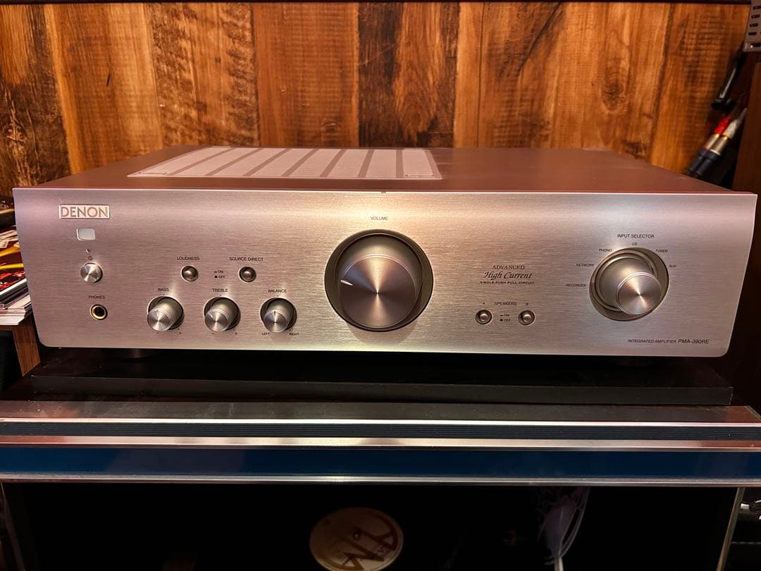 DENON プリメインアンプ PMA-390RE シルバー