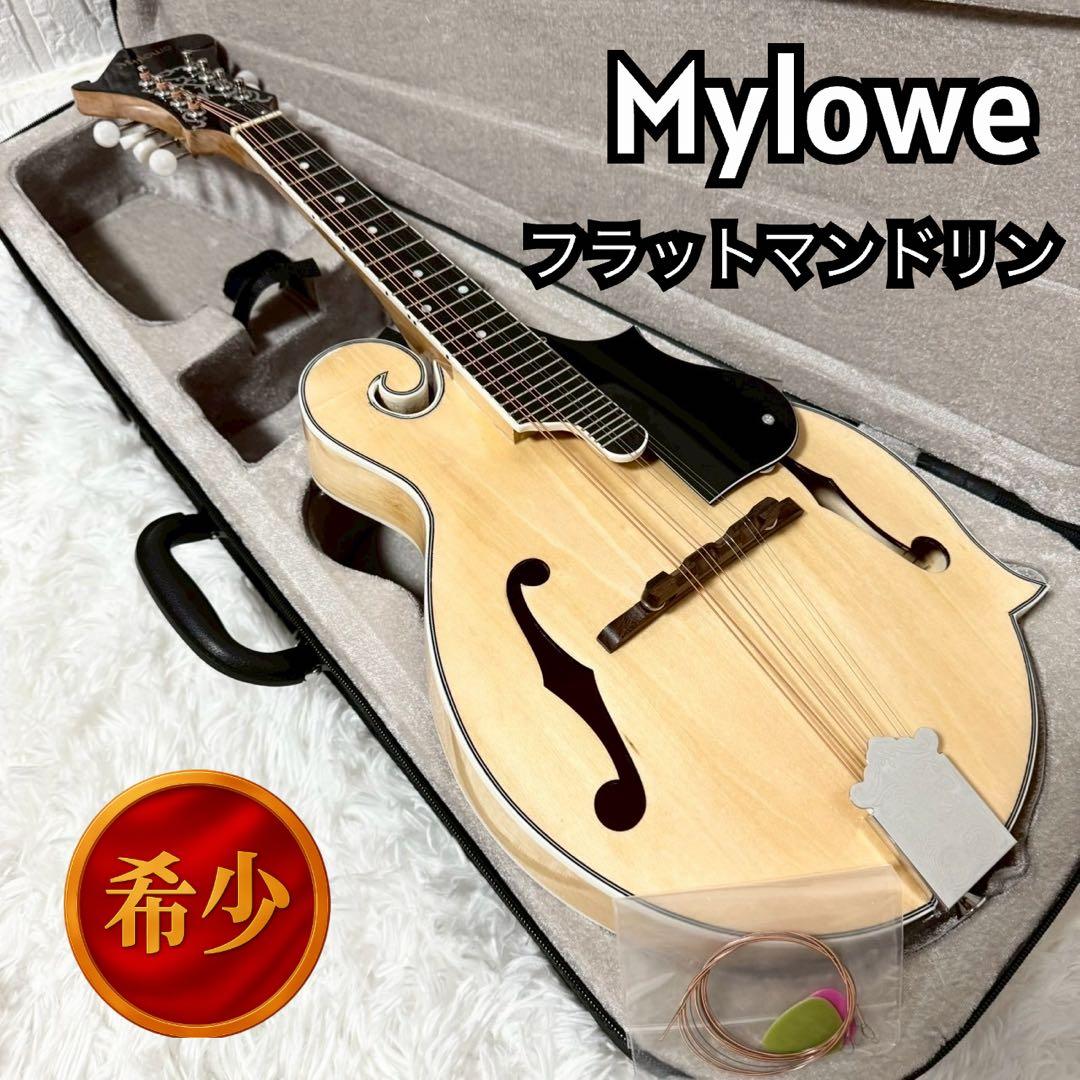 『希少美品』Mylowe フラットマンドリン ハードケース付き