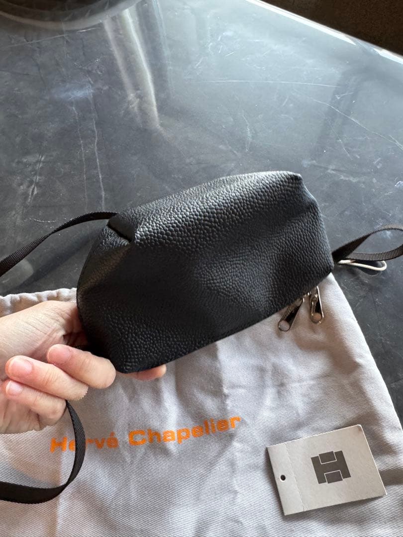 新品　Herve Chapelier 2797GP リュクスポーチ　レザー