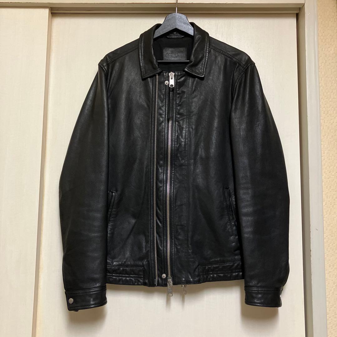 ALL SAINTS フロントダブルジップライダース