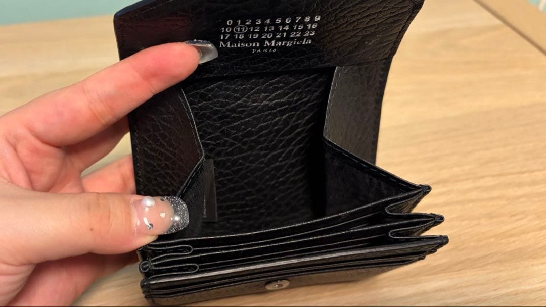 Margielaアコーディオンフォールドウォレット カードケース