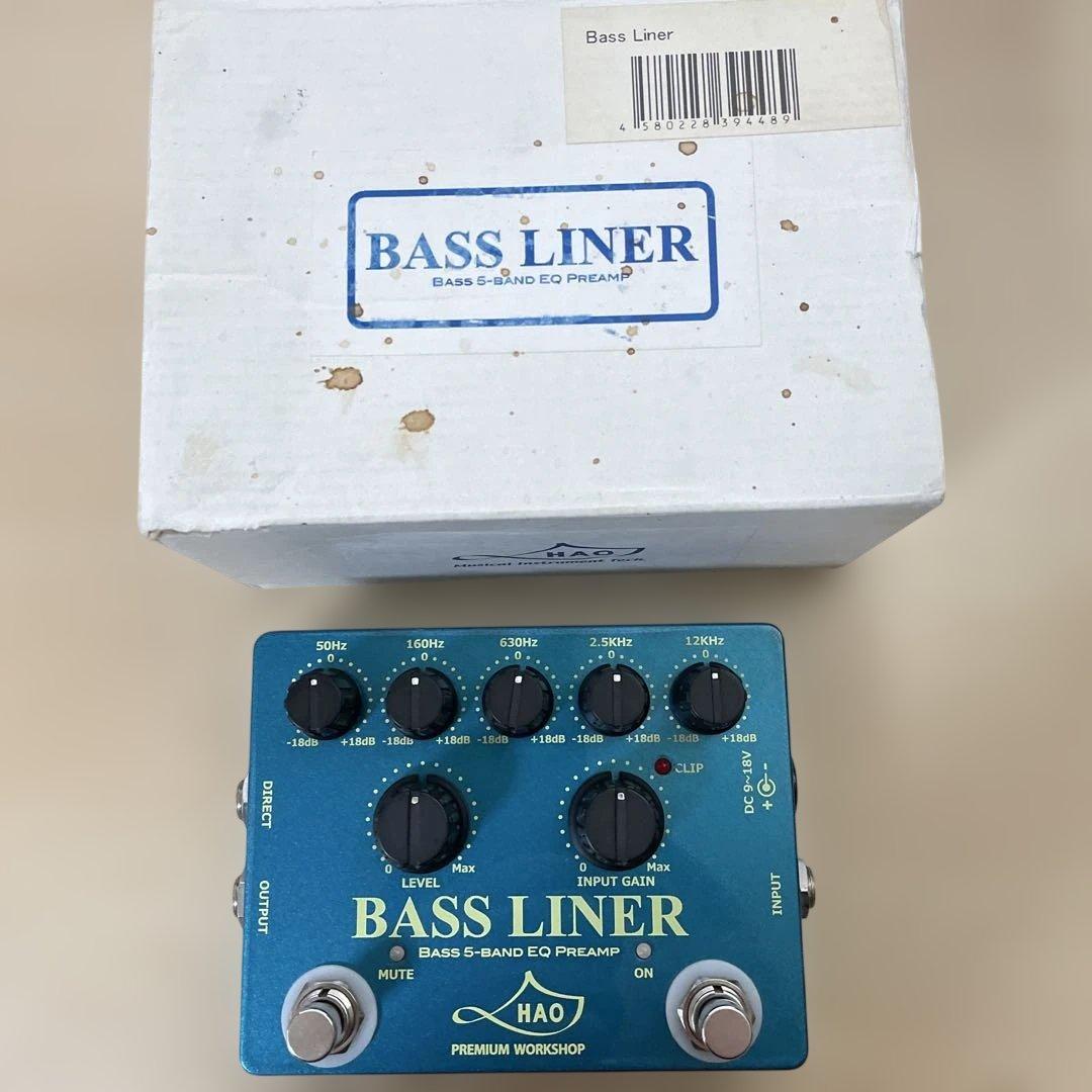 HAO Bass Liner ベース用プリアンプ（5バンドEQ・PJBコラボ）