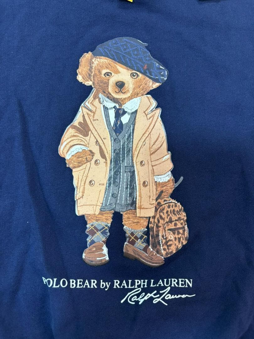 残り１枚新作新品ラルフローレン ポロベア トレーナーガールズL150