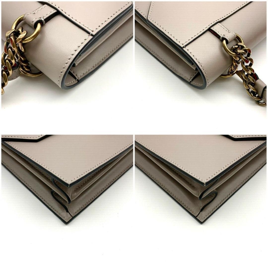 クリスチャンルブタン エリサ ショルダーバッグ チェーン グレージュ 80122