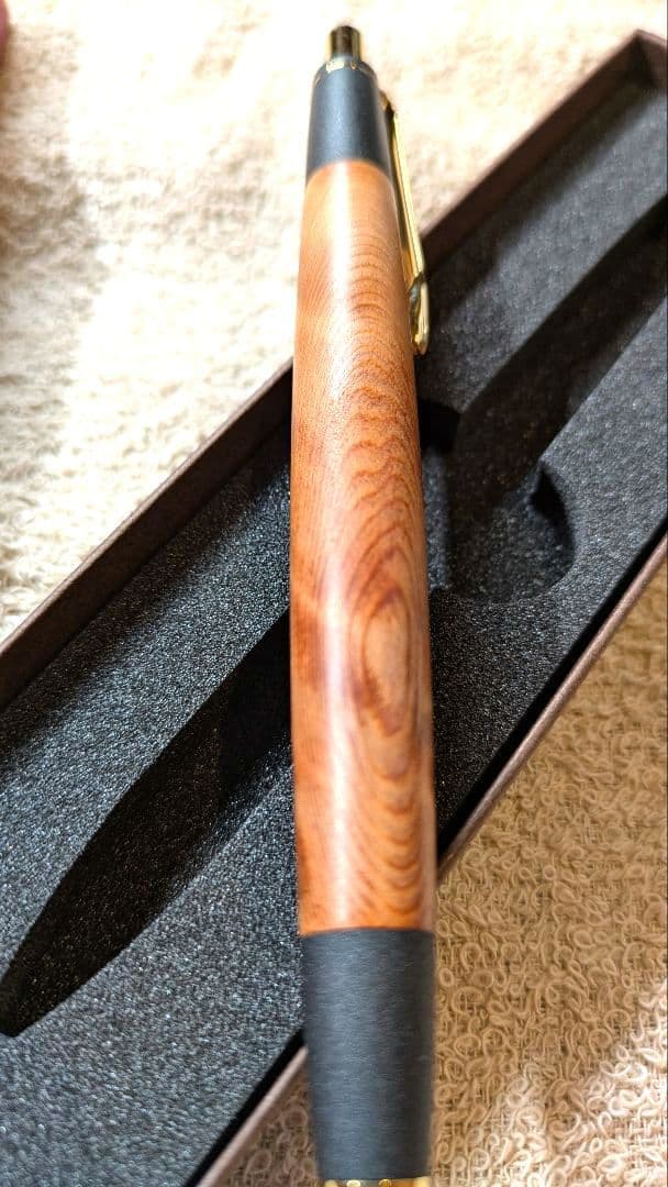 ボナンペン　屋久杉(虎杢)　ボールペン