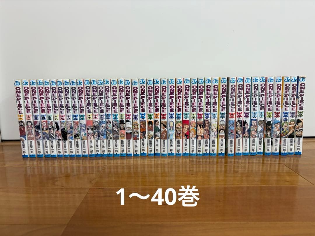 激レア初版1巻含む非全巻セット　ワンピース 1〜104巻+入場特典3冊