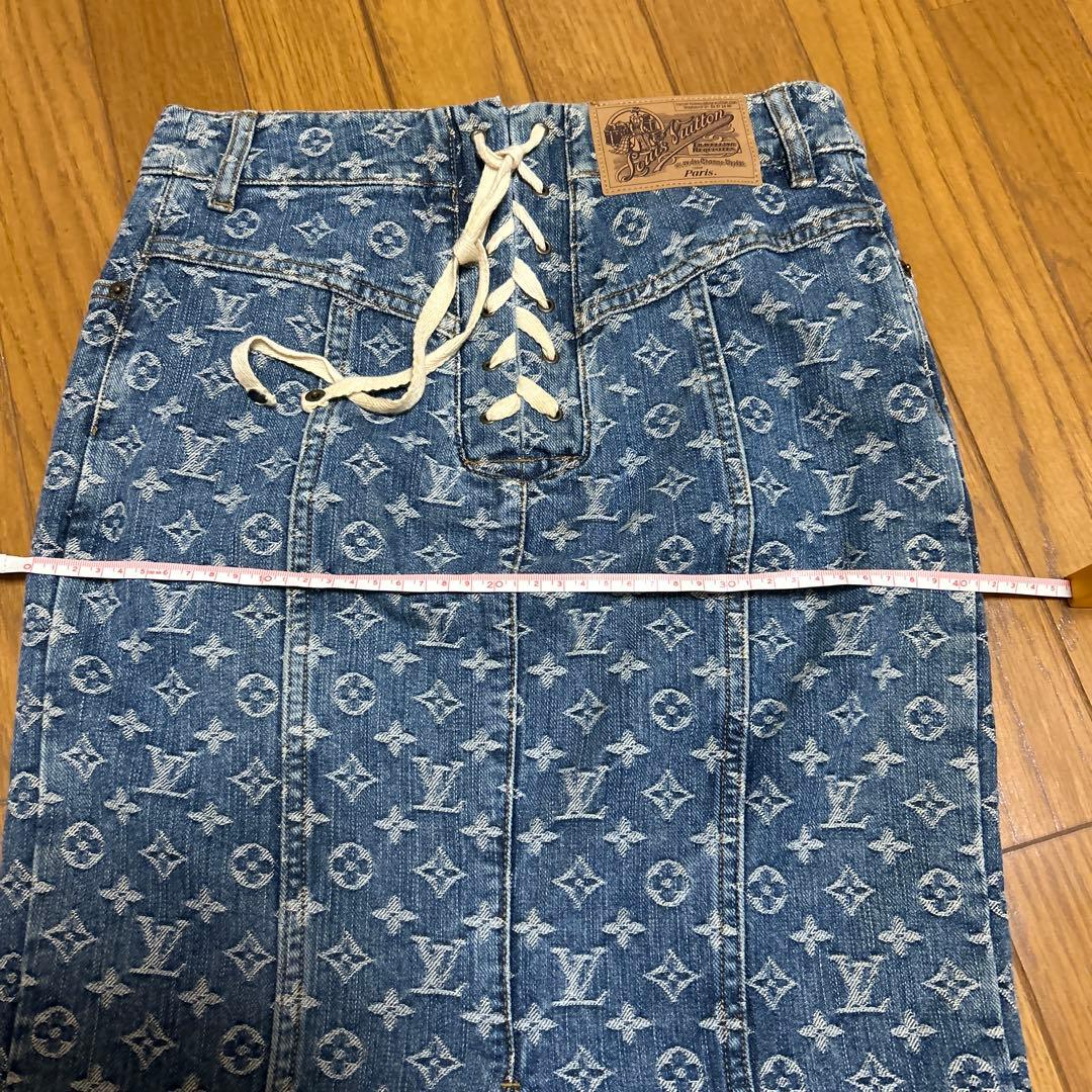年始セールLouis Vuitton モノグラムデニムスカートサイズ36