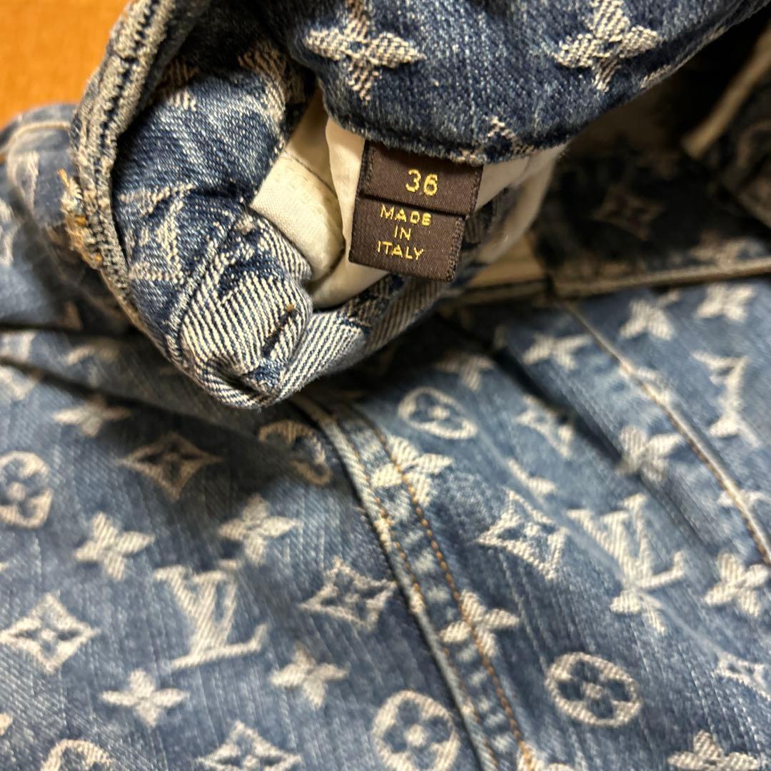 年始セールLouis Vuitton モノグラムデニムスカートサイズ36