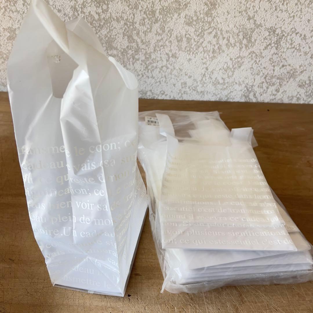 ベーシールでお願いします。花屋園芸店当店使用レジ、ギフト袋処分その12