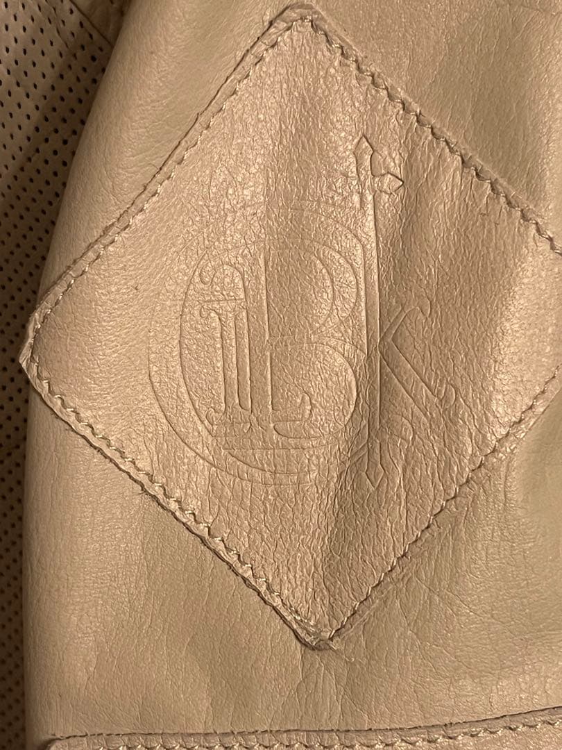 コールブラック　レザー ライダース