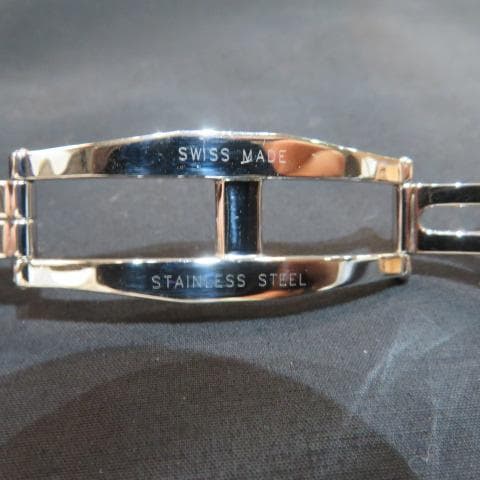 ルイヴィトン タンブール用モノグラムヴェルニバンド淡いピンク/純正SSバックル