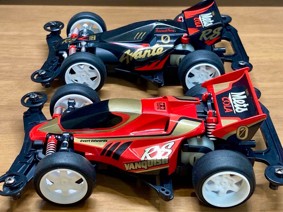 【完成品】キリン メッツ コーラ オリジナル ミニ四駆 2台セット