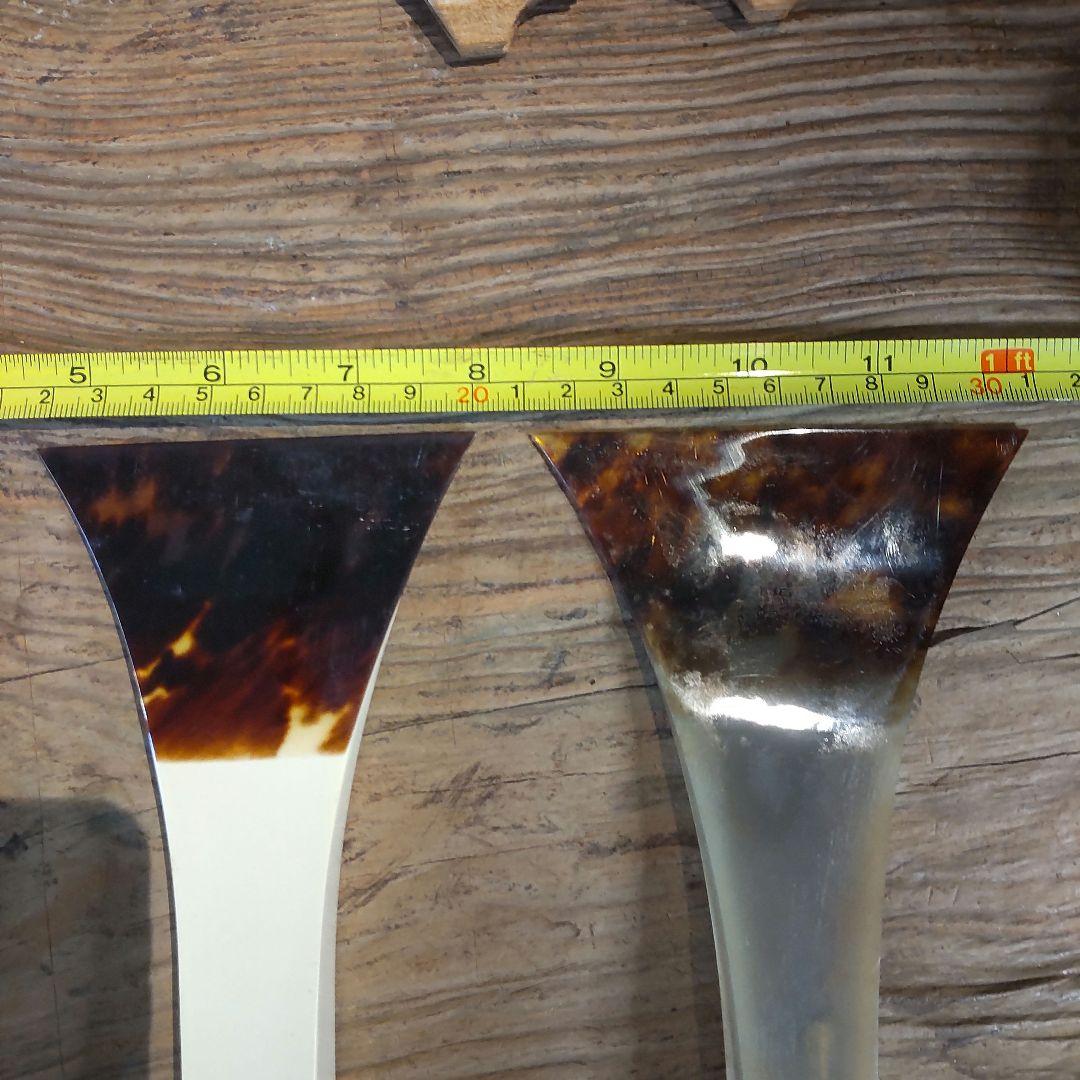 三味線バチ③6本セット、本鼈甲のシール1本有り、