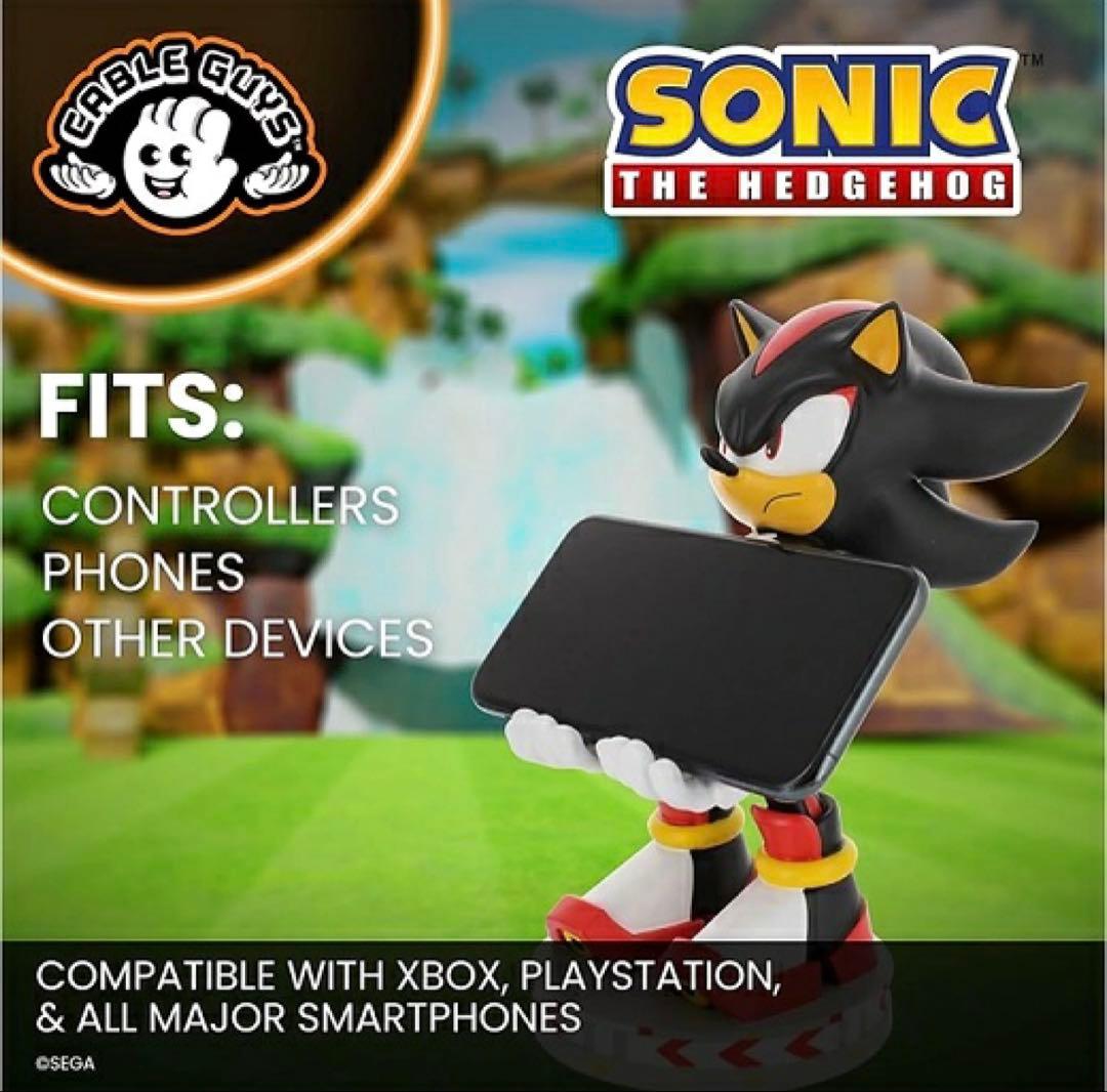 ケーブルガイズ Sonic ソニック シャドウ コントローラー＆スマホホルダー