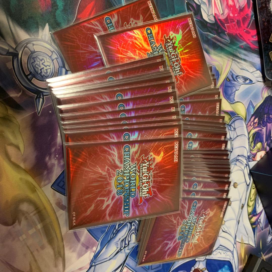【最終値下げ】遊戯王ワールドチャンピオンシップ　wcs 2018 スリーブ