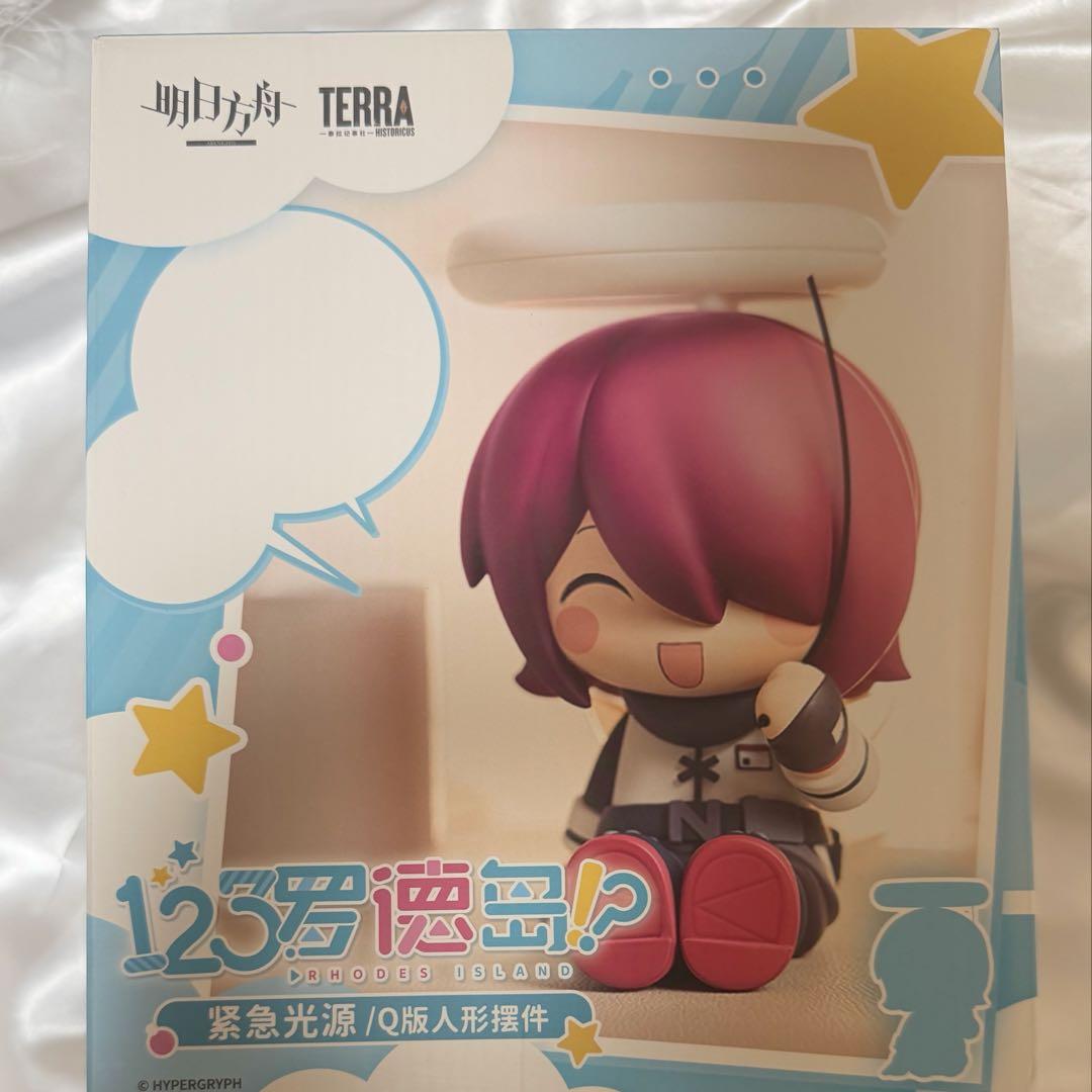 【新品　未開封】アークナイツ エクシア フィギュアライト 123ロドスアイランド