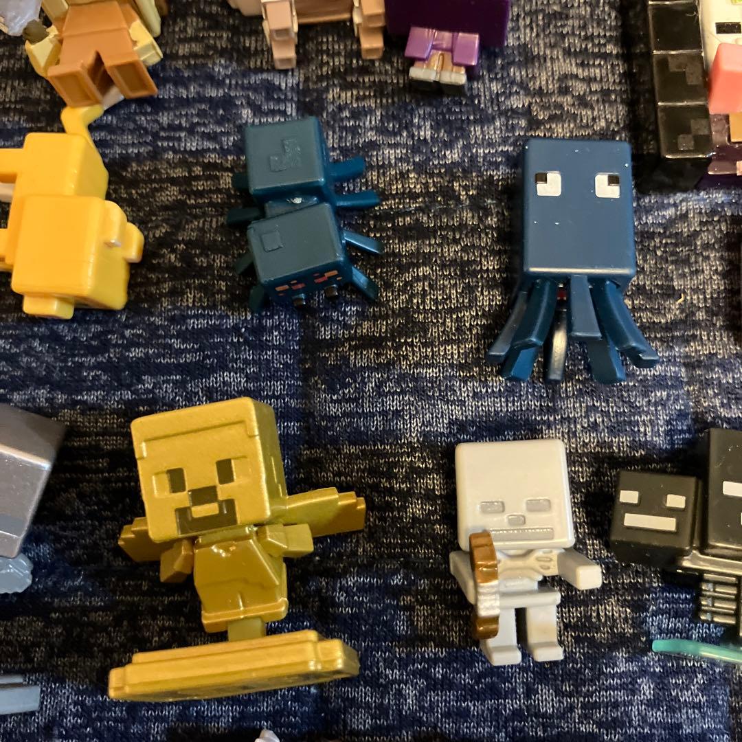 マインクラフト　フィギュア　大量　ケース