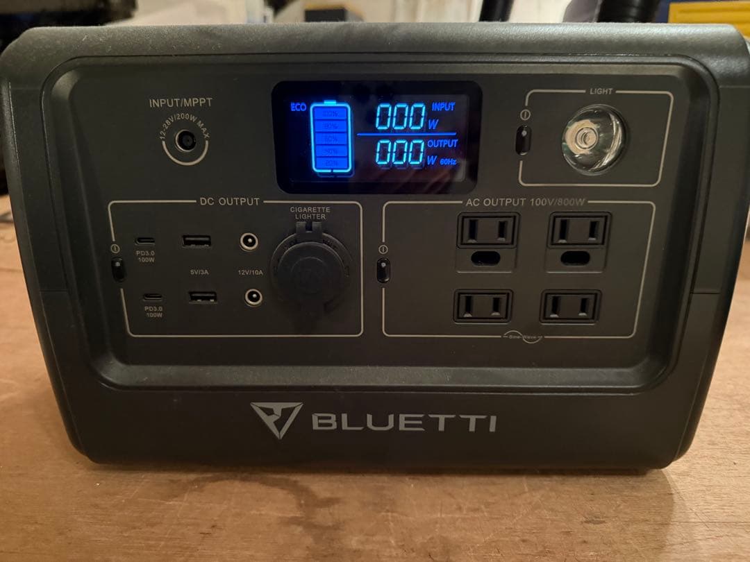 新春セール　安心セット防災BLUETTI ポータブル電源ソーラーパネル