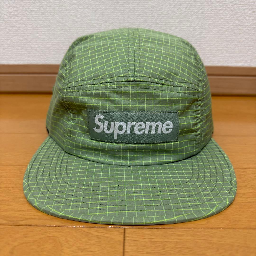 Supreme 2-Tone Ripstop Camp Cap 緑 16ss