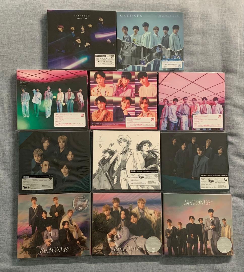 SixTONES シングル アルバム ライブDVD ペンライト 特典まとめ売り