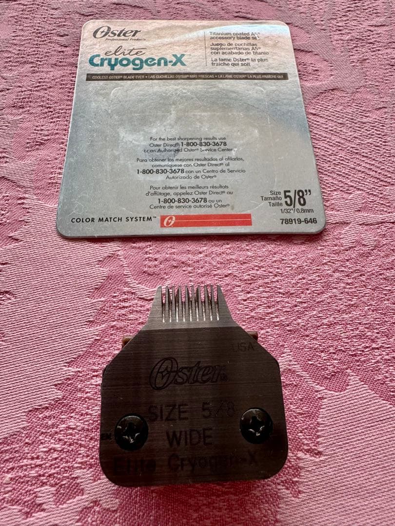 Oyster オスター ターボA5 業務用 プロ用ペット バリカンと替え刃2点他