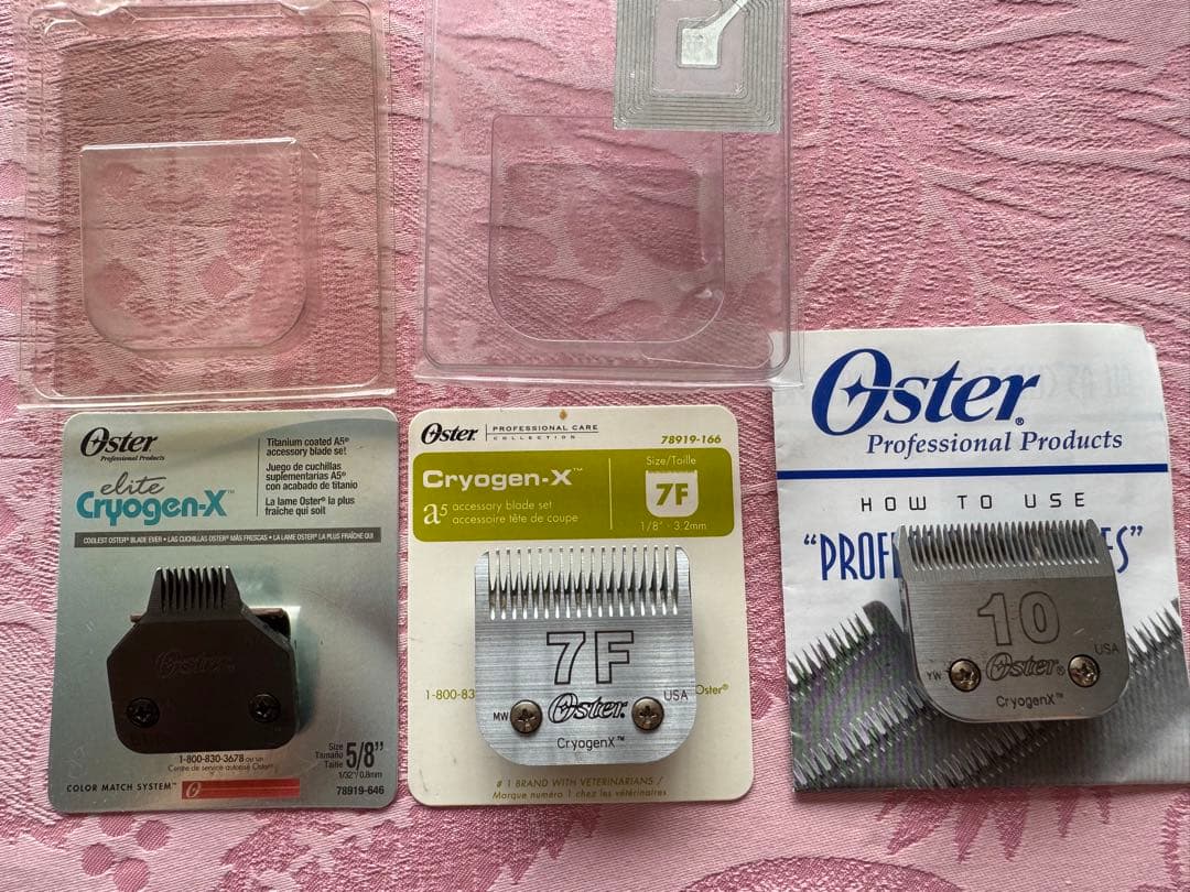 Oyster オスター ターボA5 業務用 プロ用ペット バリカンと替え刃2点他