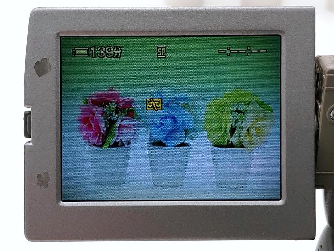 miniDVのダビングに！ SONY ビデオカメラ DCR-PC120