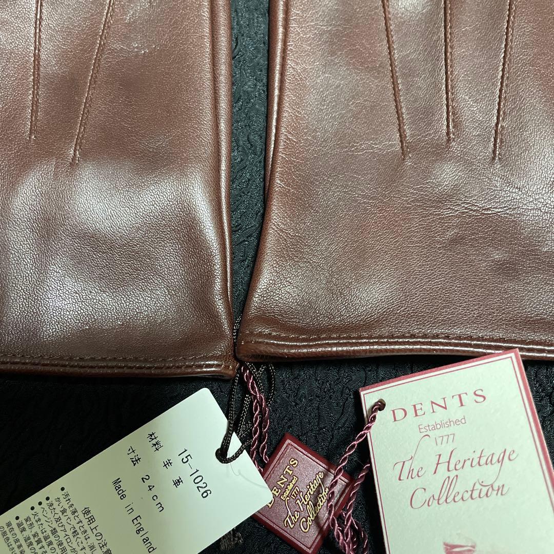 DENTS デンツ　メンズ手袋　24㎝