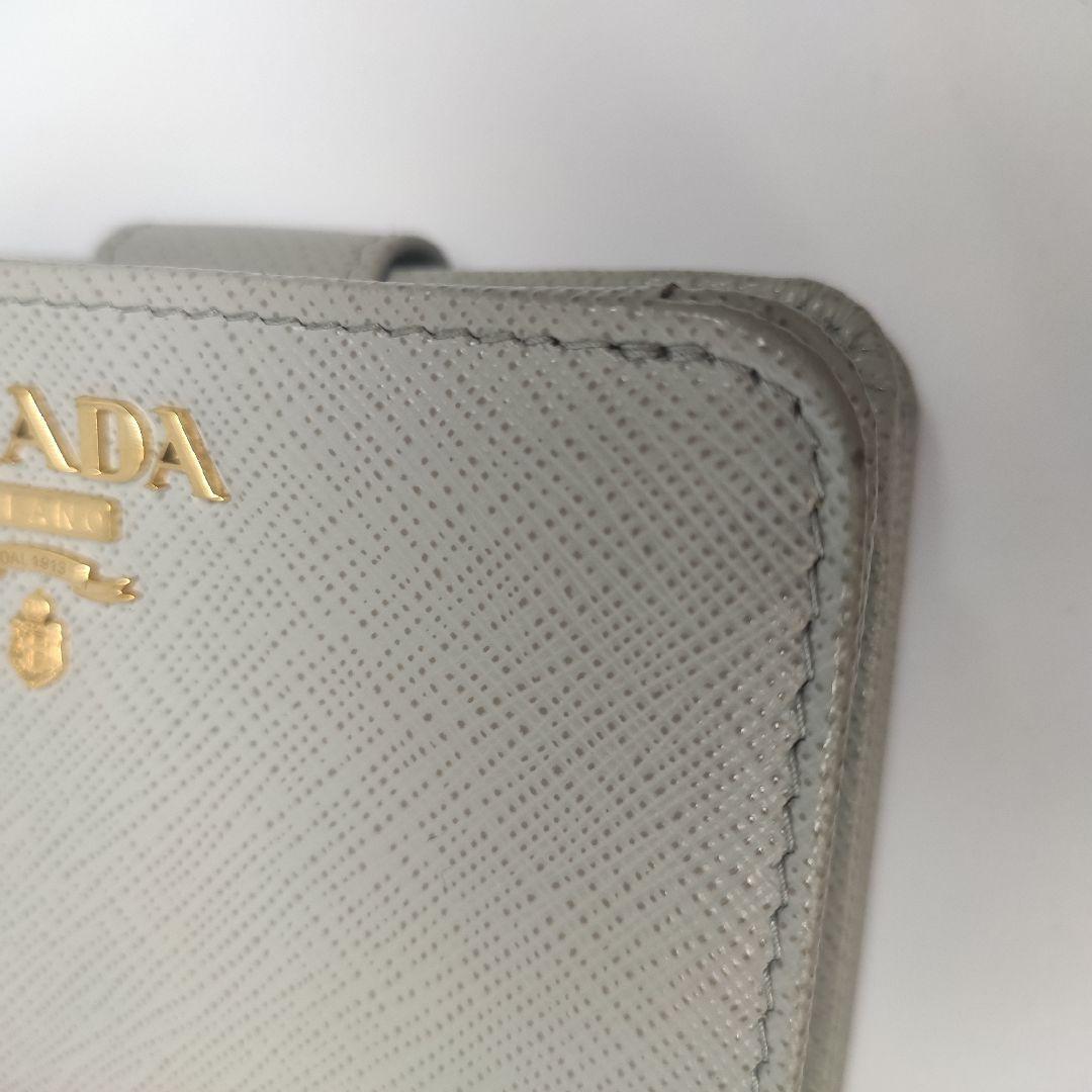 ほ*い様 【美品】★セール★付属品完品　プラダ　サファイアーノ　二つ折り財布　新