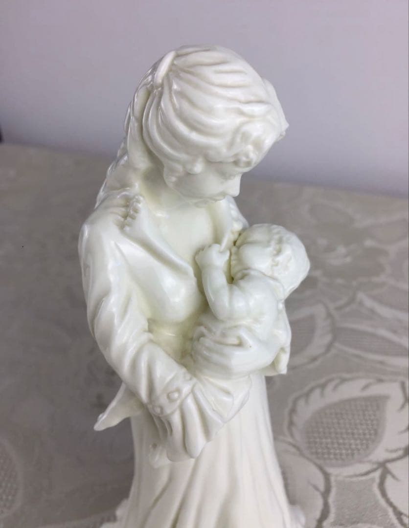 1988年　ロイヤルウースター 「Sweet Dreams…」母子のフィギュリン