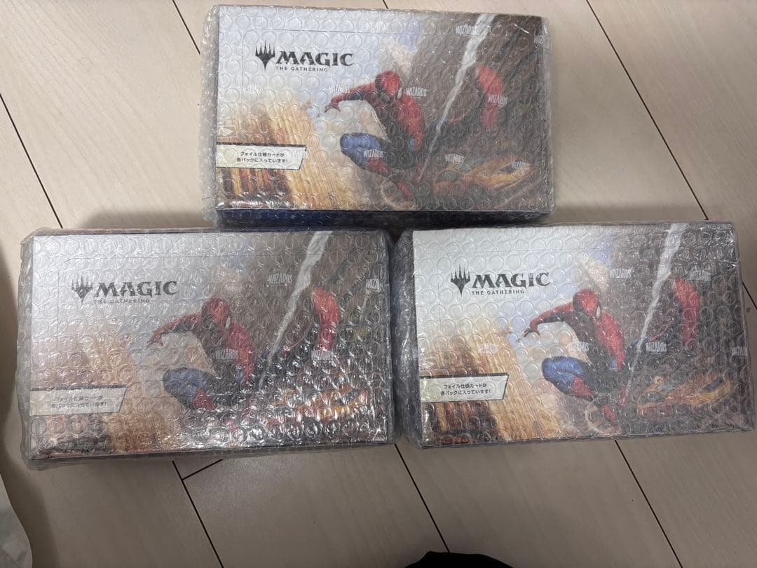 か*ろ様 【新品未開封】MTG マーベル スパイダーマン プレイ・ブースター 日