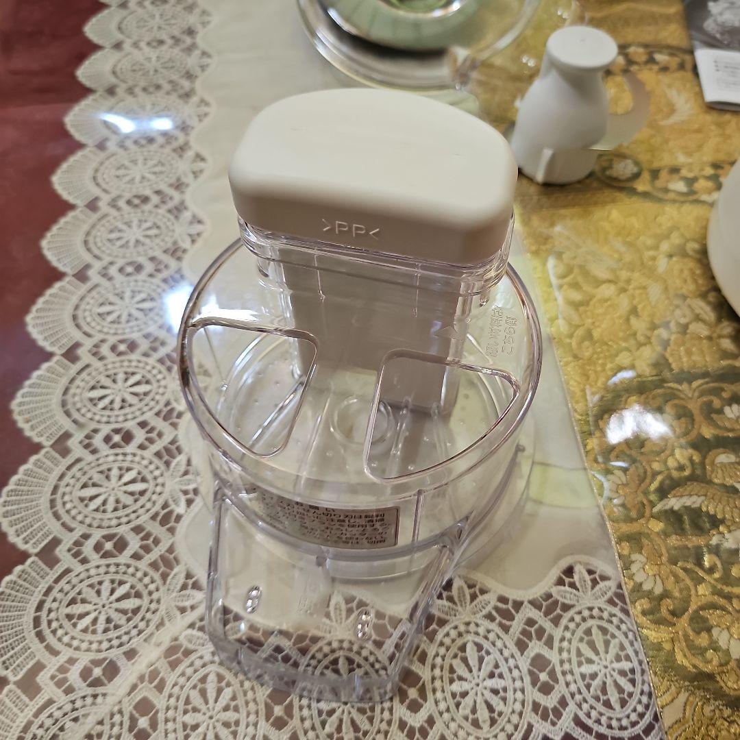 【美品】フードプロセッサーパナソニックMKーK82 ーW