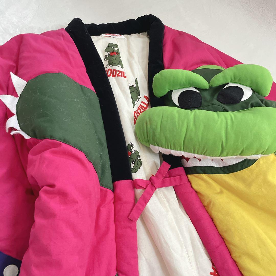 GODZILLA　ゴジラ　はんてん　半纏　中綿入りどてら　防寒　希少