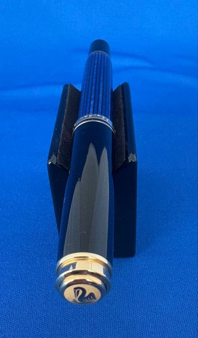 正規輸入品　ペリカン万年筆　スーべレーンM400 M字　ブルーストライブ