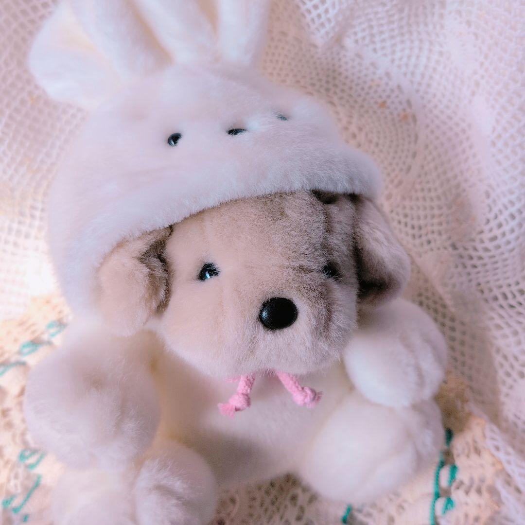 【うめ吉】茶色　うさぎ着ぐるみ　ぬいぐるみ　オリエンタルトーイ かわいい