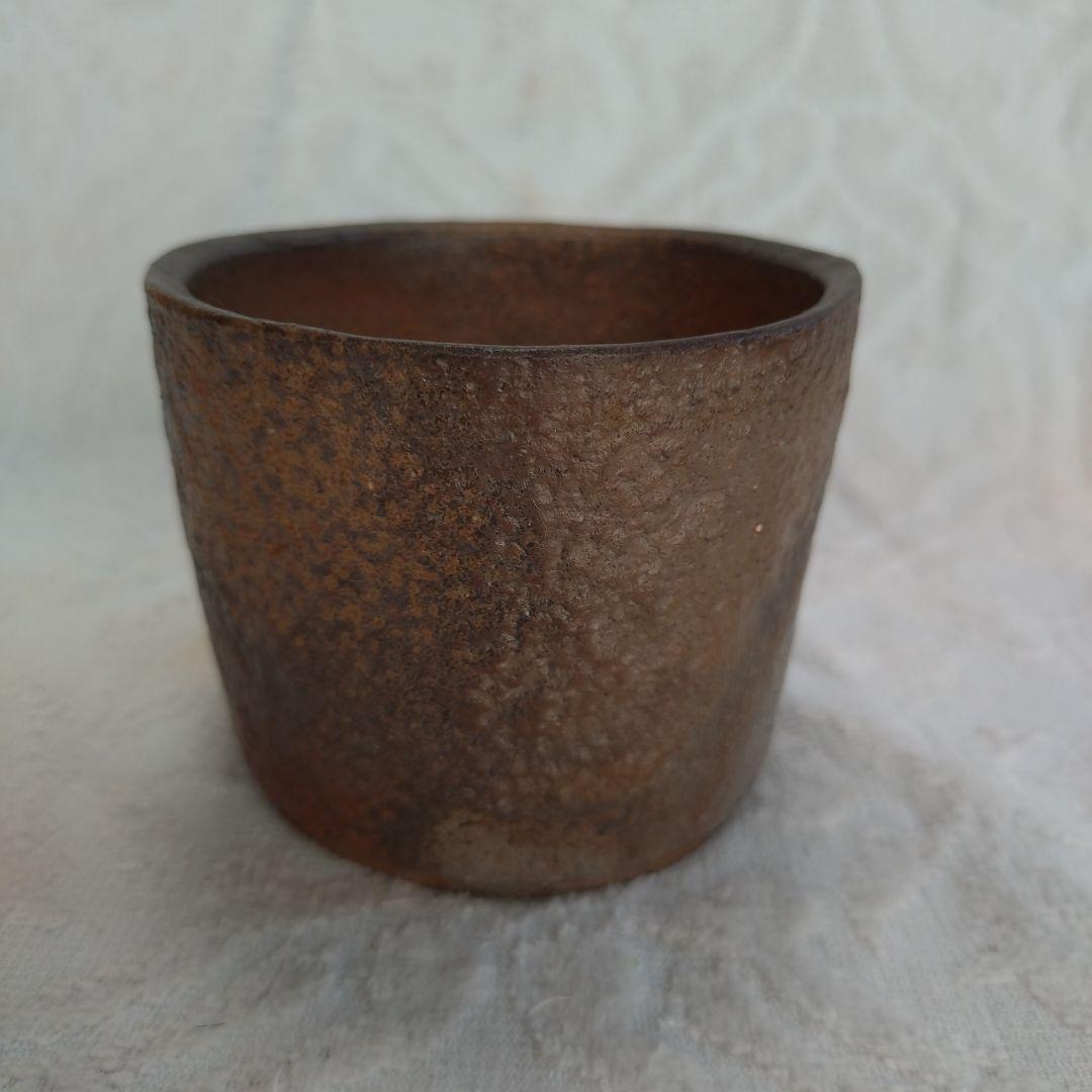 備前焼　平川正二作　酒器(フリーカップ) 2個