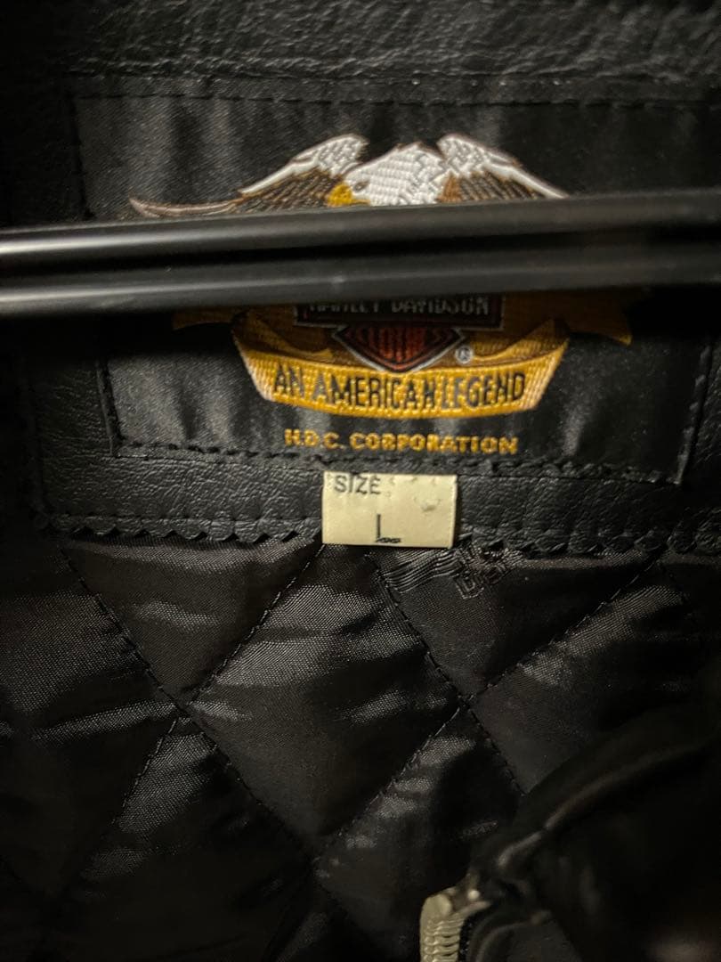 ハーレーダビットソン　ライダースジャケット　L