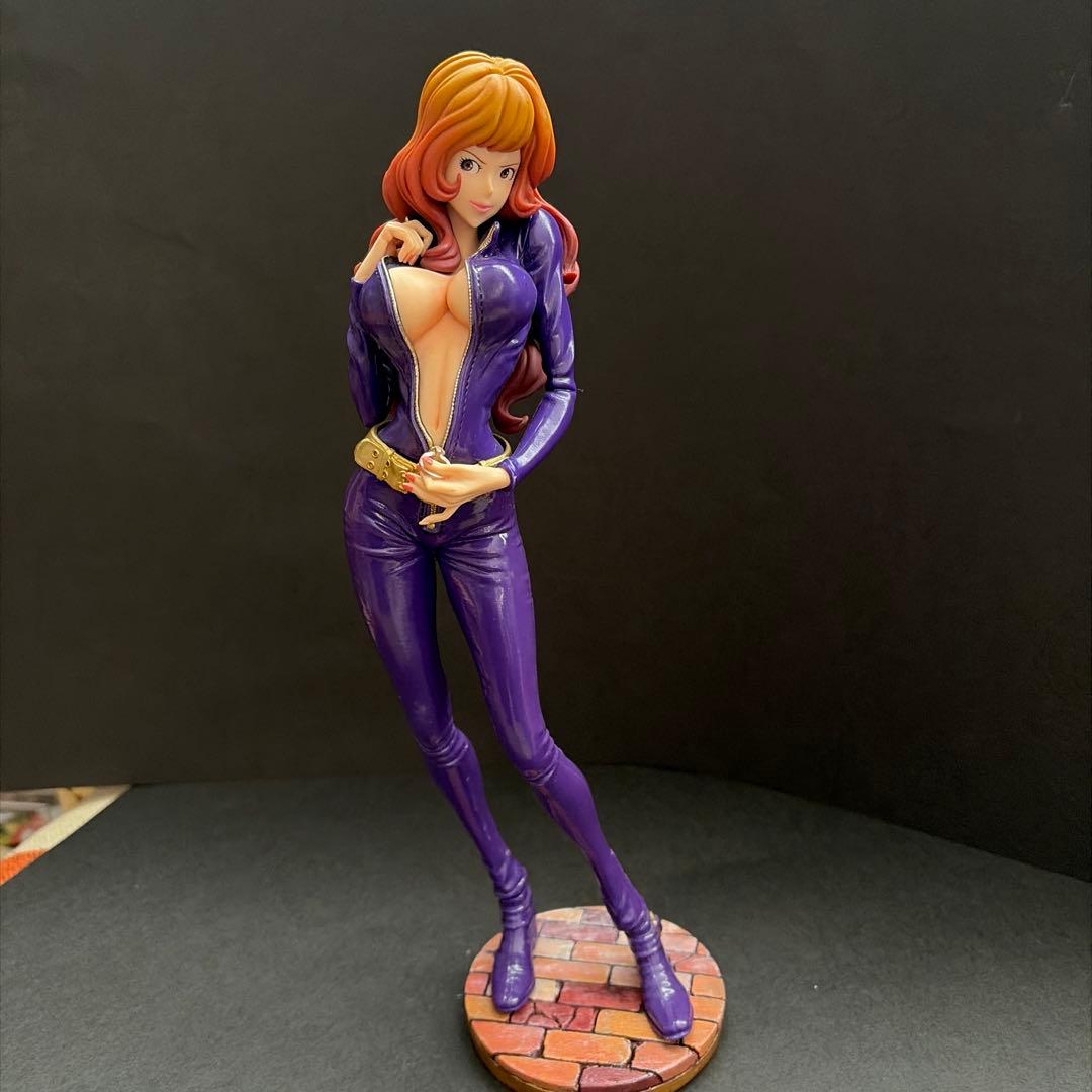 峰不二子 フィギュア リペイント オリジナル台座