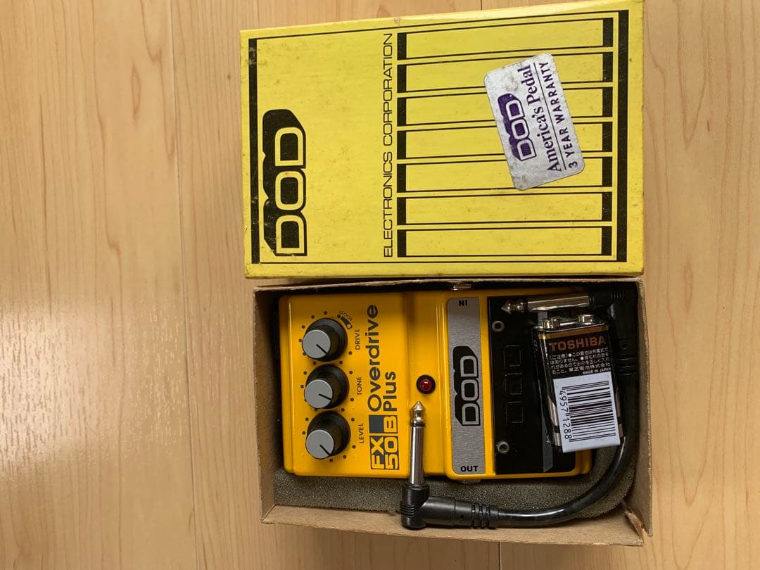 DOD FX50B Overdrive Plus ギターエフェクター