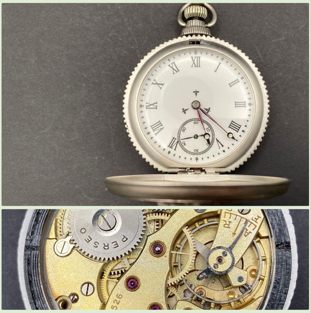 世界初\"機械式\"国家錬金術師 鋼の懐中時計 軍用Cal526搭載 英軍正式採用品