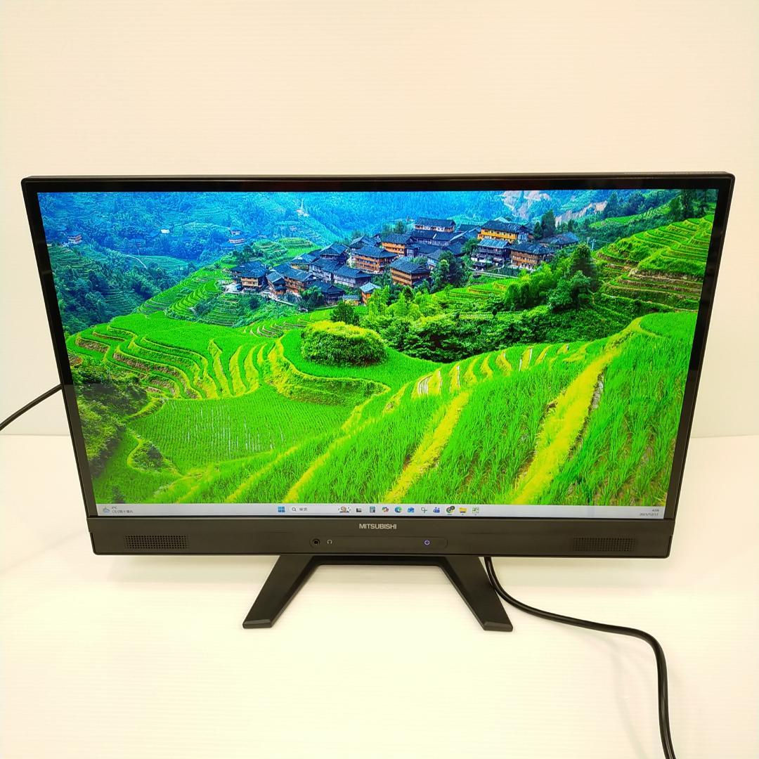 三菱電機 23型ワイド液晶ディスプレイ RDT235WX-S(BK) フルHD