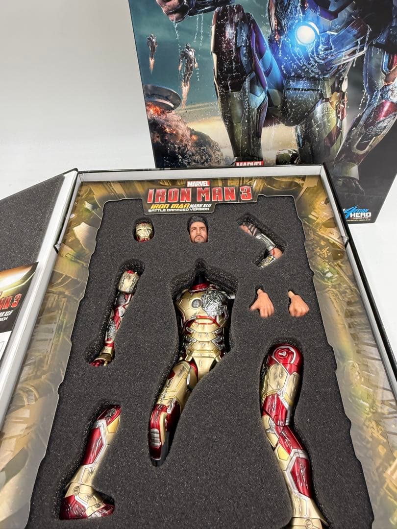 ◆新品 ドラゴン 1/9 3 アイアンマン Mk.42 バトルダメージ