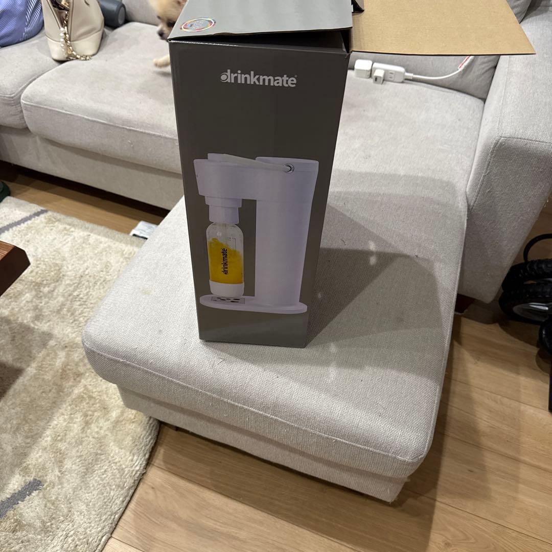 drinkmate 炭酸水メーカー ホワイト　シリーズ650