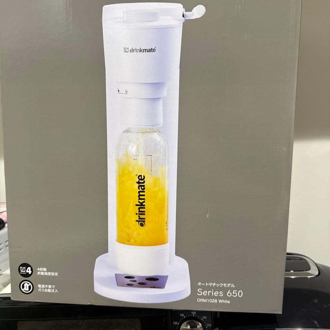 drinkmate 炭酸水メーカー ホワイト　シリーズ650