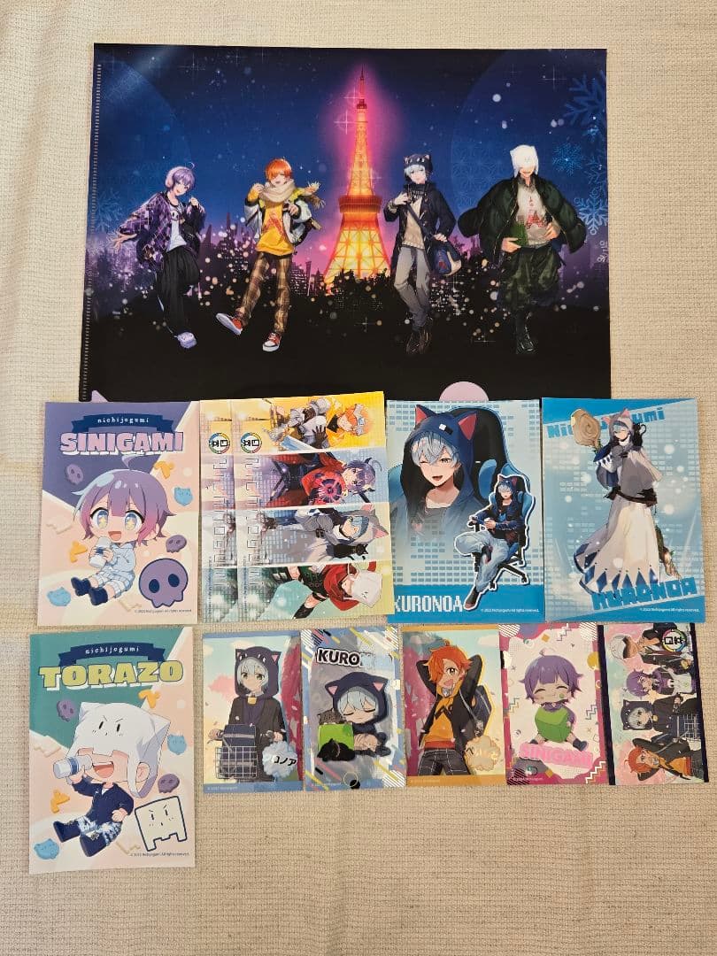 日常組グッズまとめ売り(値下げしました)