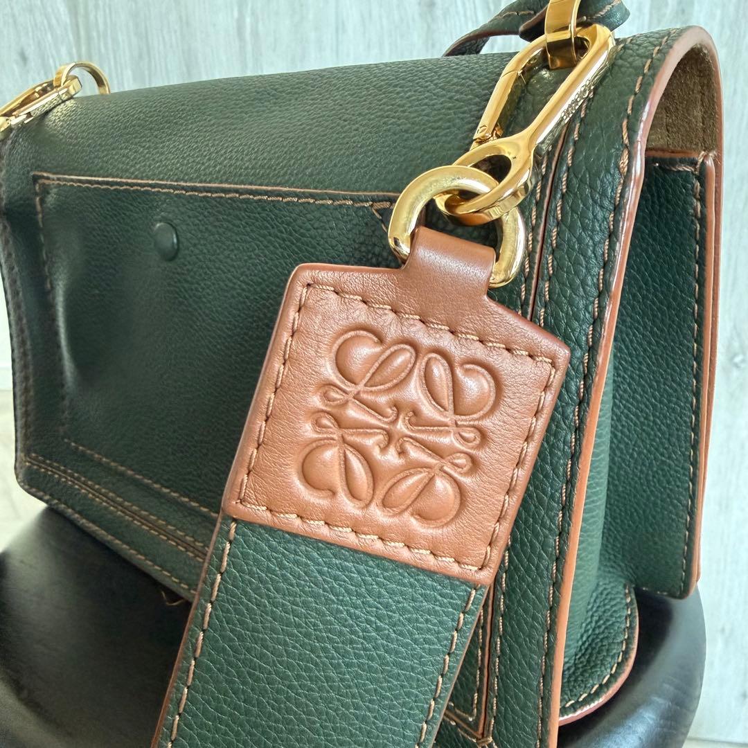 【美品】LOEWE ロエベ　バルセロナ　ショルダーバッグ