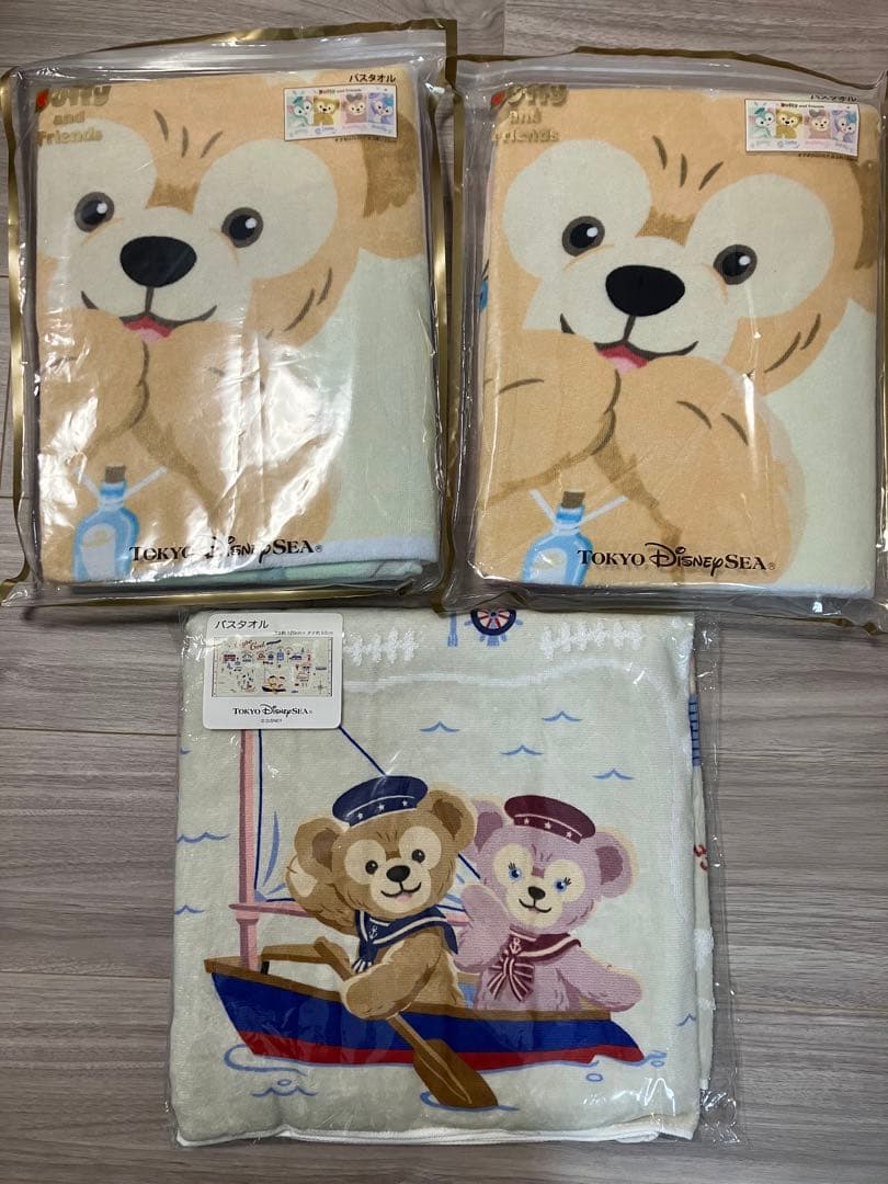 ダッフィー　バスタオル　新品