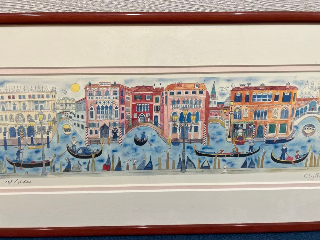 【送料無料】クリープ　リトグラフ